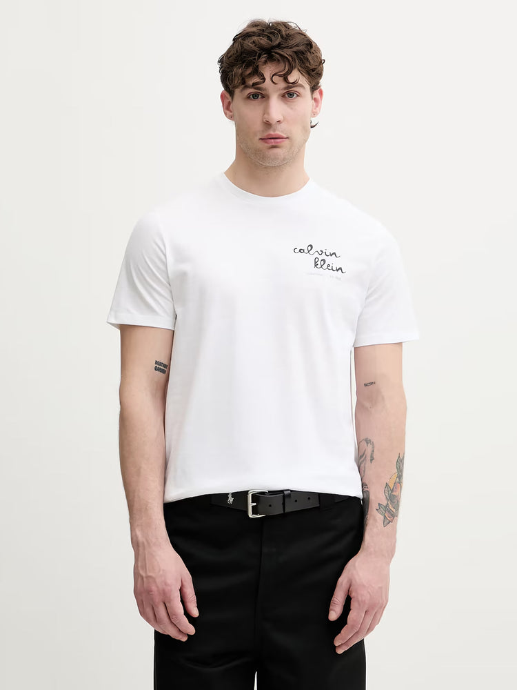 Ανδρικό t-shirt SS 30S EU CK TRVL LINES SEASONAL LV04RG837GYAF | LV04RG837GYAF