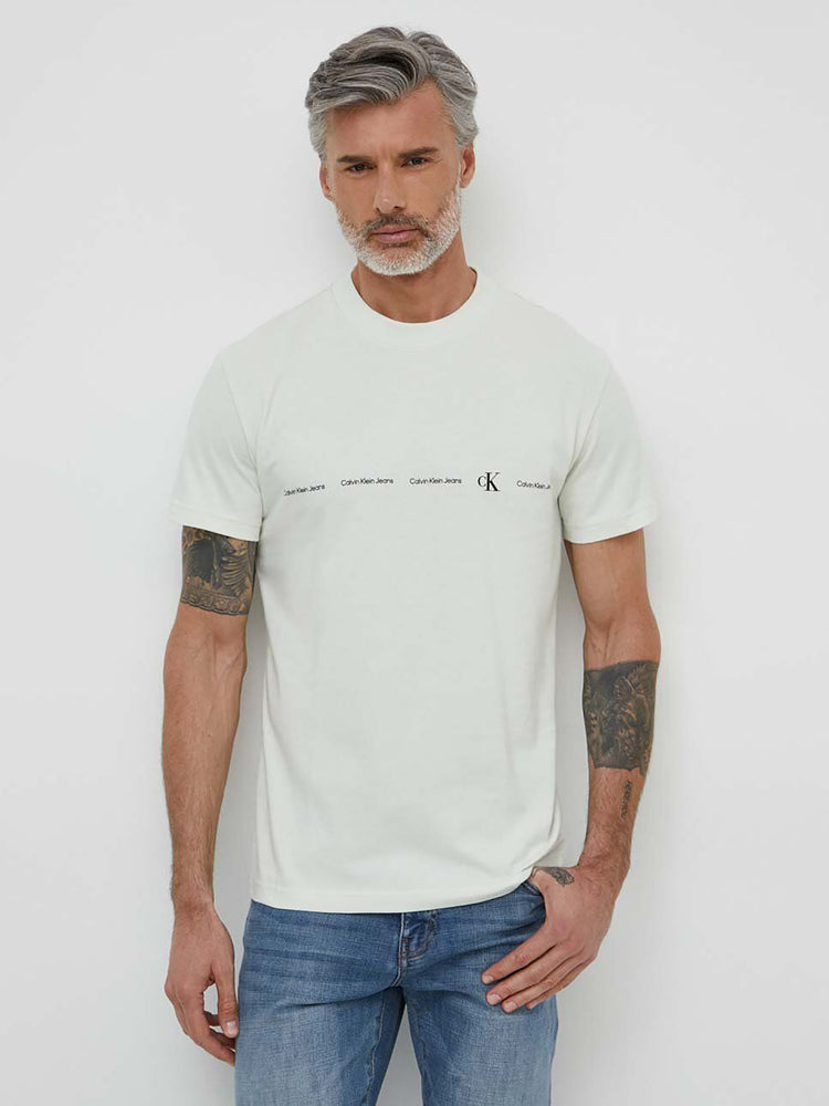 Ανδρικό t-shirt LOGO REPEAT TEE J30J324668CG4 | J30J324668CG4