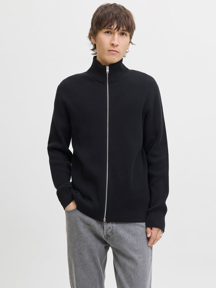 Ανδρική ζακέτα πλεκτή JJEPERFECT KNIT ZIP CARDIGAN 12279409 | 12279409