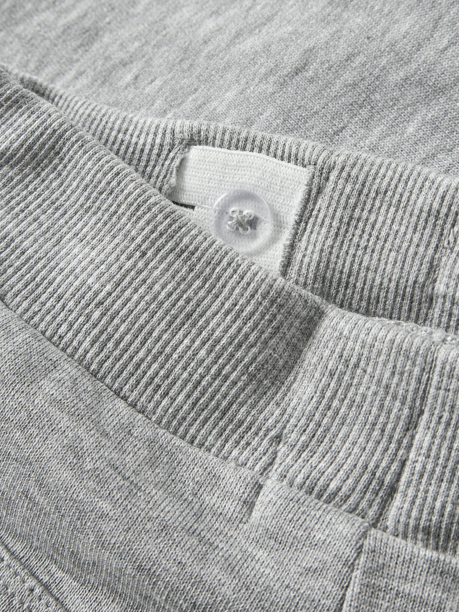 Παιδική βερμούδα φούτερ grey melange NMMVASSE SWE LONG SHORTS UNB 13227498 | 13227498