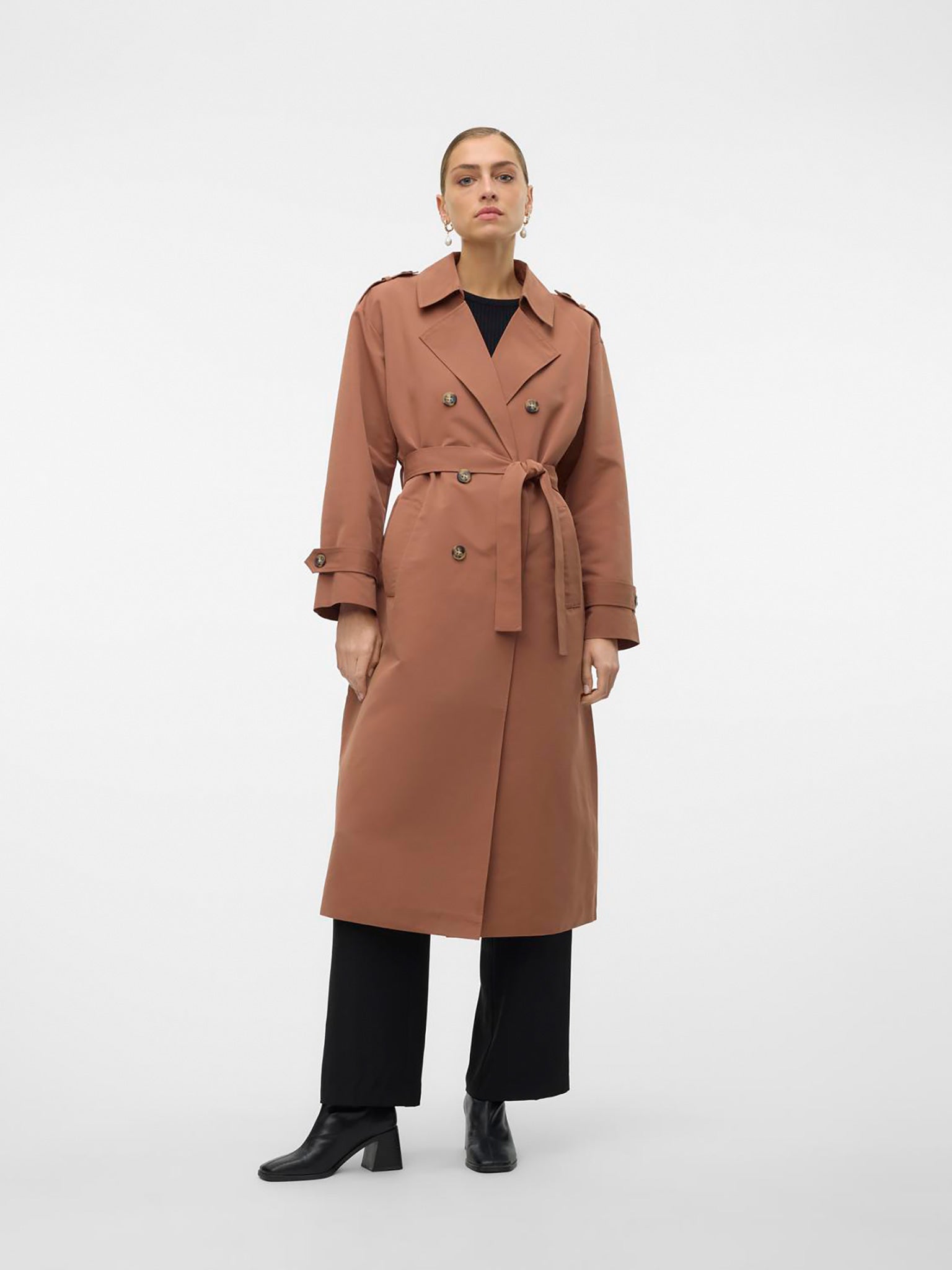 Γυναικεία καπαρντίνα VMCHLOE LONG TRENCHCOAT GA NOOS 10300263 | 10300263