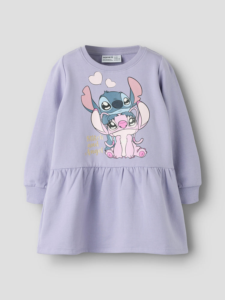Παιδικό φόρεμα NMFANSA STITCH SWE DRESS BRU WDI 13259835 | 13259835