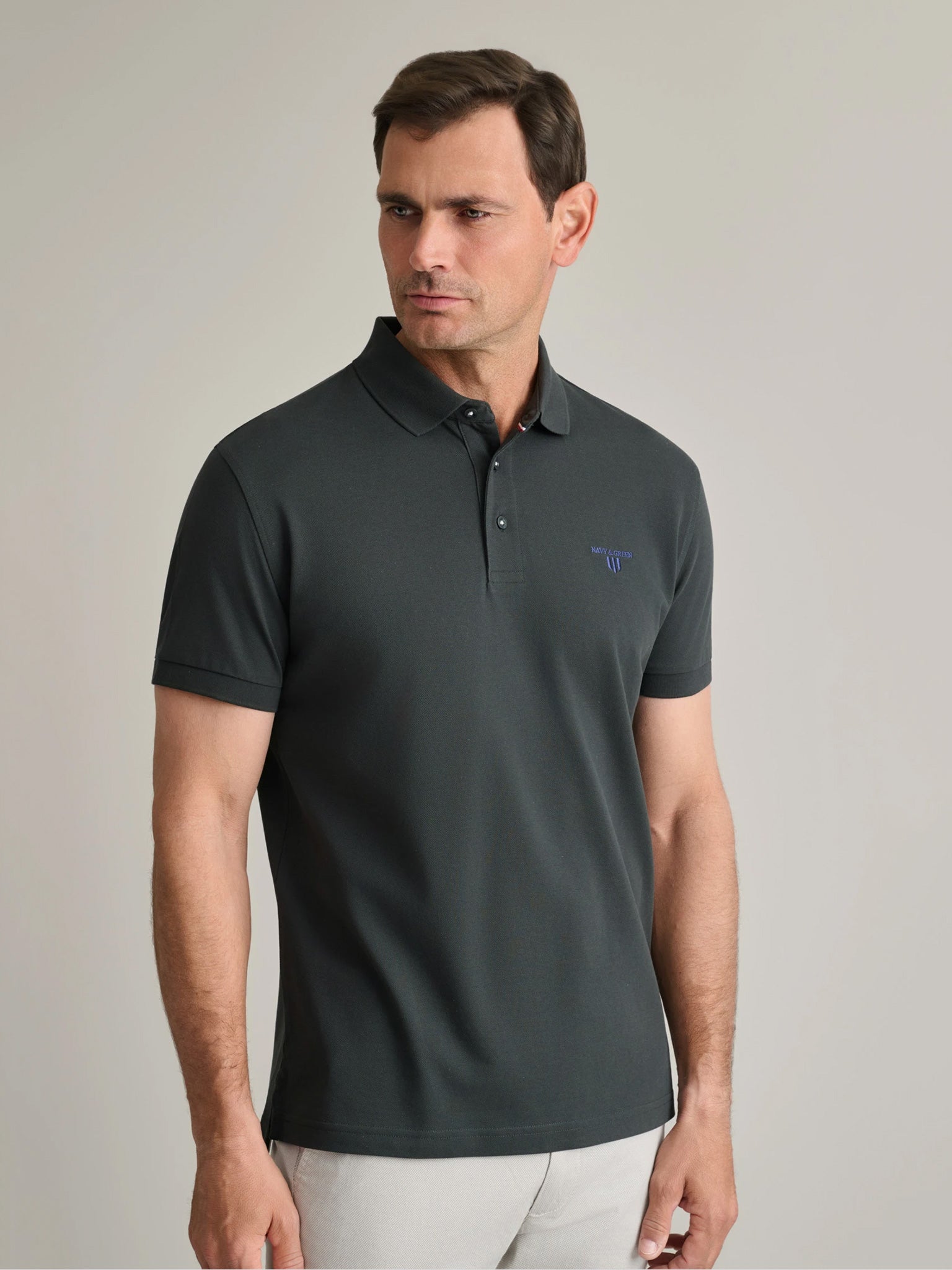 Ανδρικό polo deepest green 24TS.003/PL | 24TS.003/PL