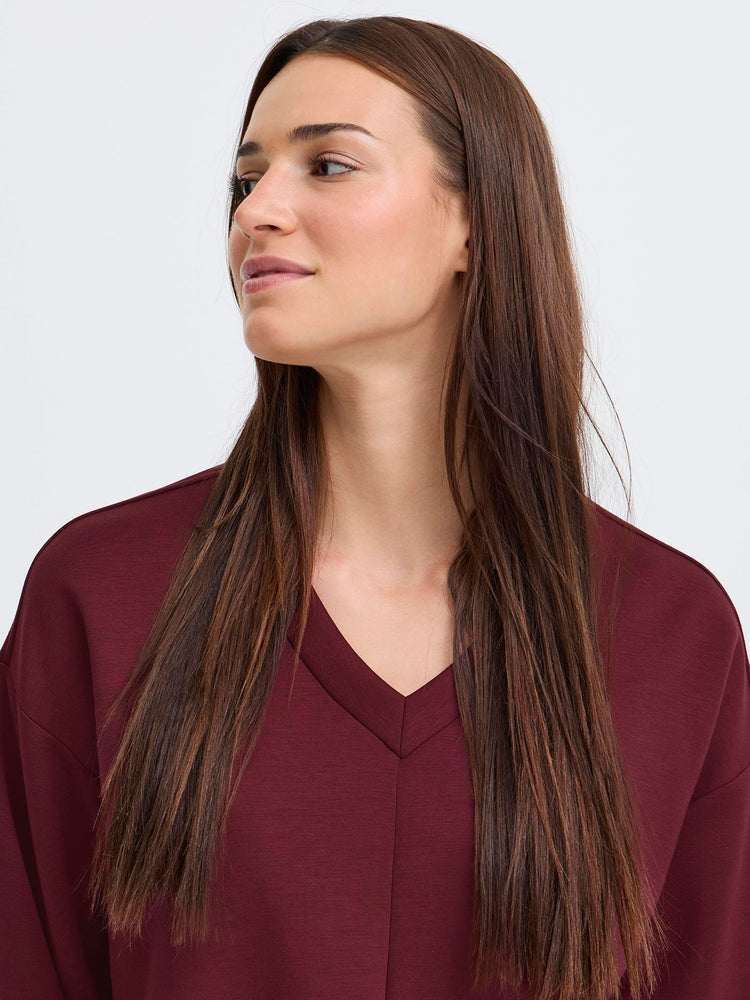 Γυναικεία μπλούζα κοντή BYPUSTI VNECK CROPPED BLOUSE 20818056 | 20818056