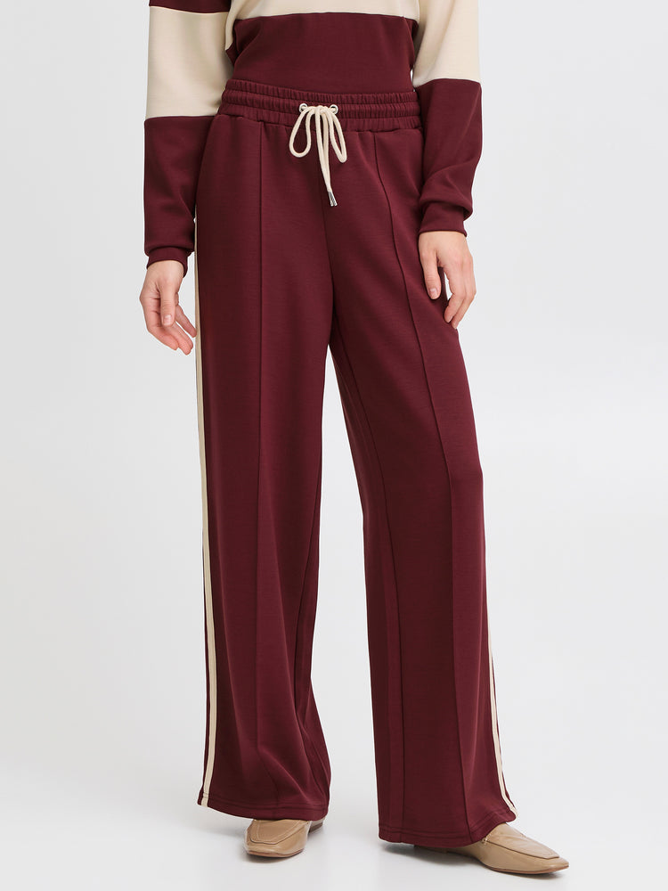 Γυναικείο παντελόνι ισόφαρδο BYPUSTI CONTRAST PANTS 20818053 | 20818053