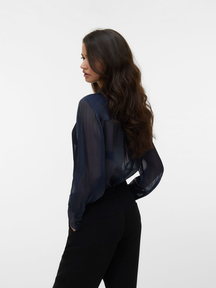Γυναικείο πουκάμισο VMNATHENA L/S SHIRT WVN BTQ 10353192 | 10353192