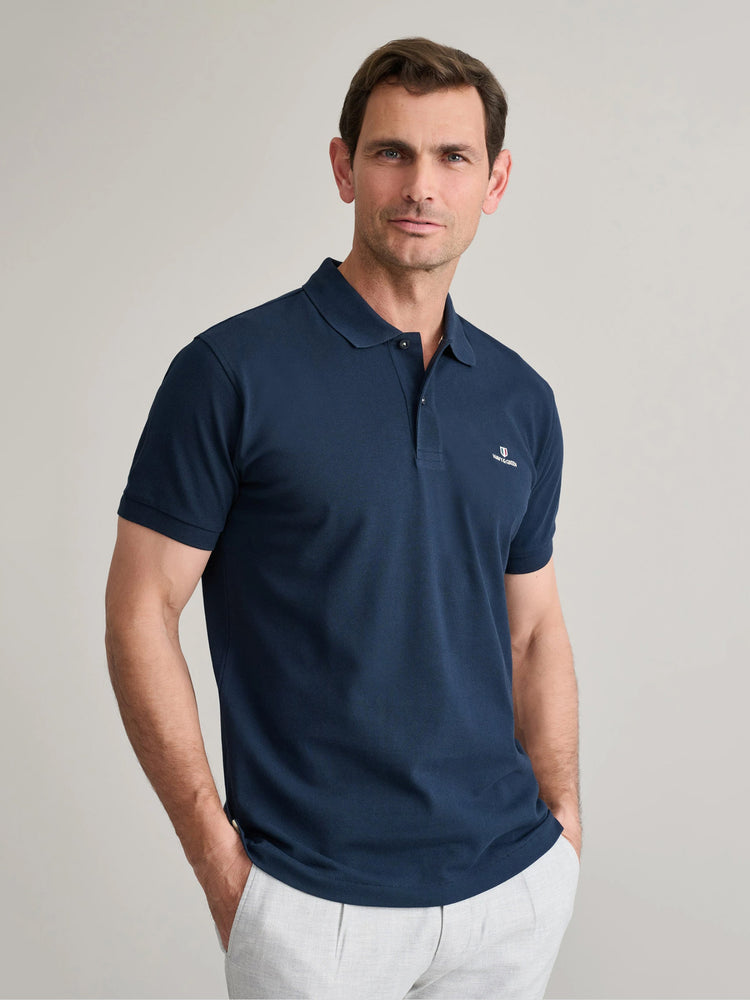 Ανδρικό polo marine blue 24GE.300.9 | 24GE.300.9