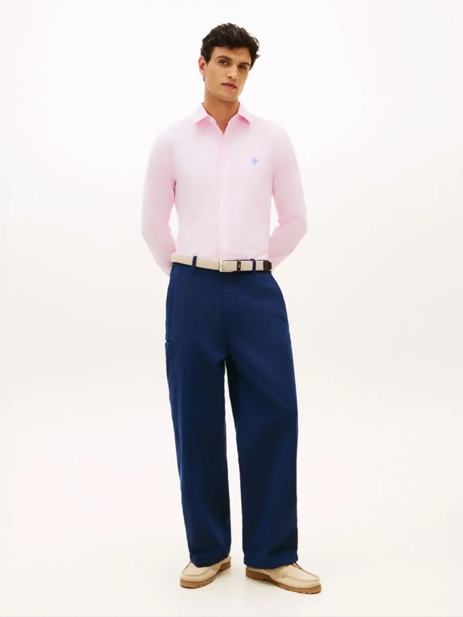 Ανδρικό πουκάμισο HERITAGE OXFORD IMD RF SHIRT MW0MW42422TOR | MW0MW42422TOR