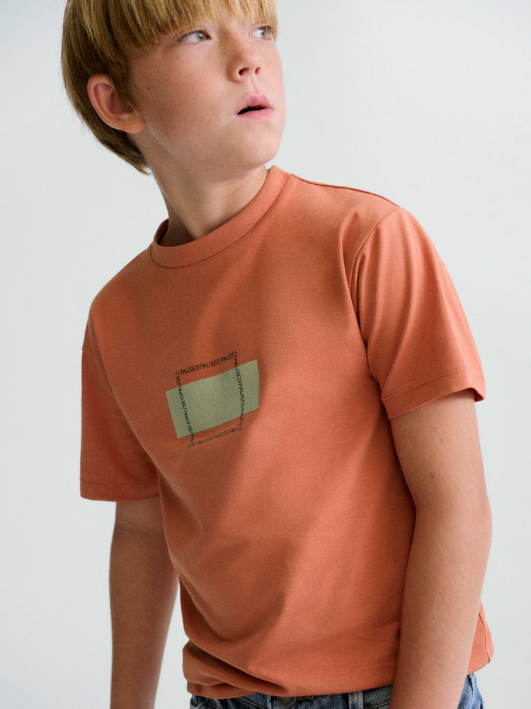 Εφηβική μπλούζα μακό | 26-06028-096