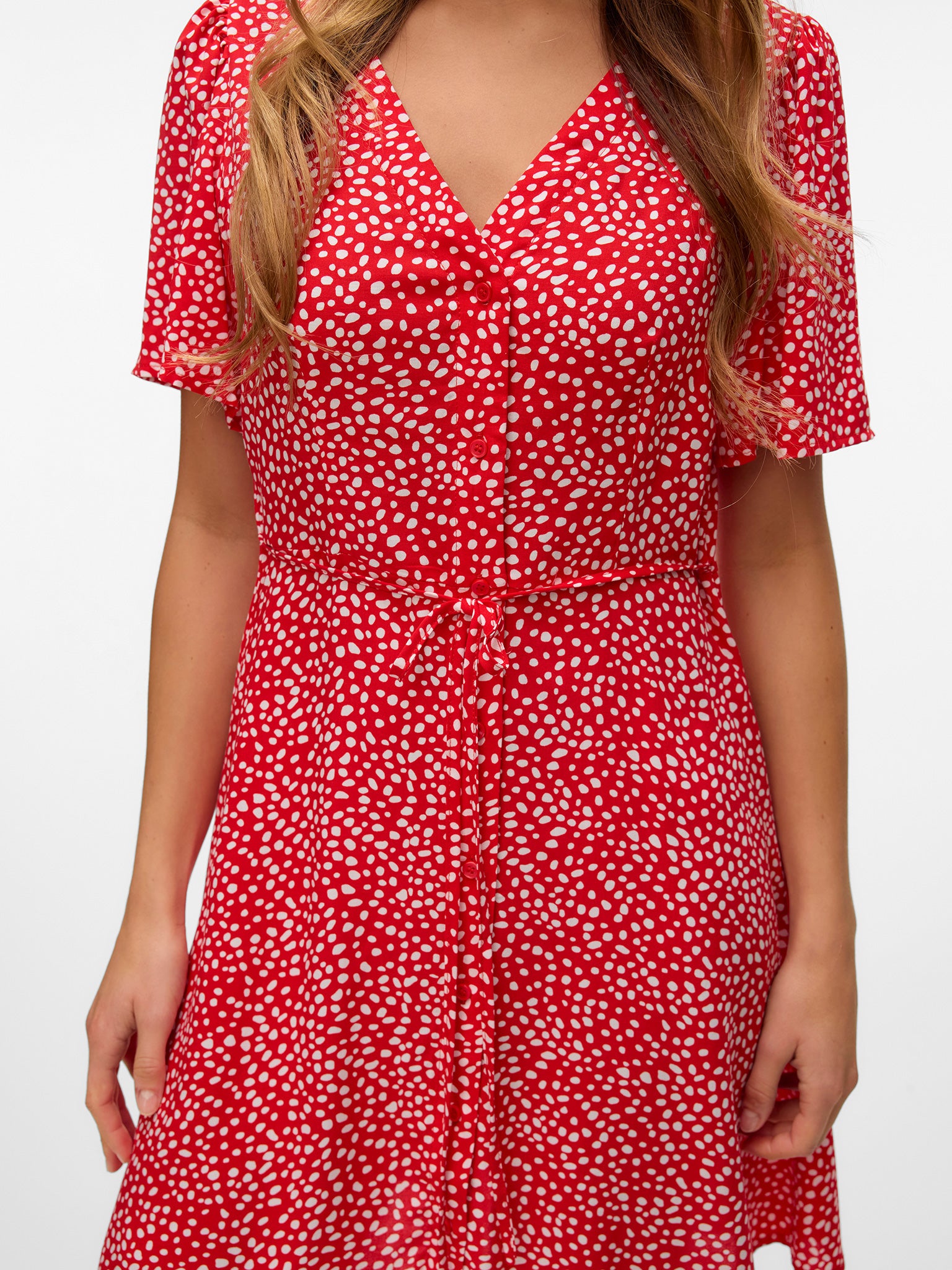 Γυναικείο φόρεμα VMALBA SS SHORT DRESS WVN NOOS 10292845 | 10292845