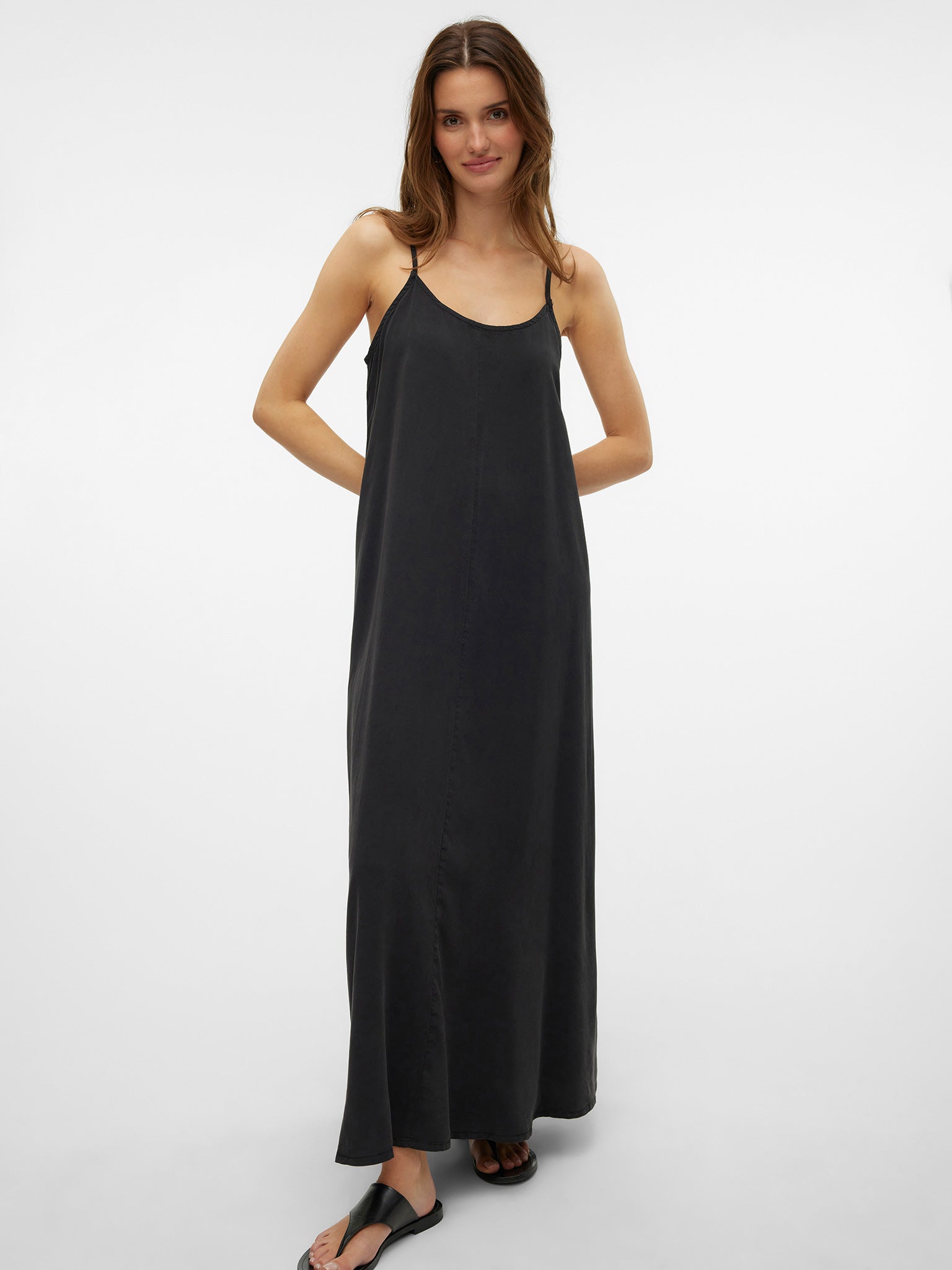 Γυναικείο φόρεμα VMHARPER SL STRAP MAXI TENCEL DRESS 10283677 | 10283677