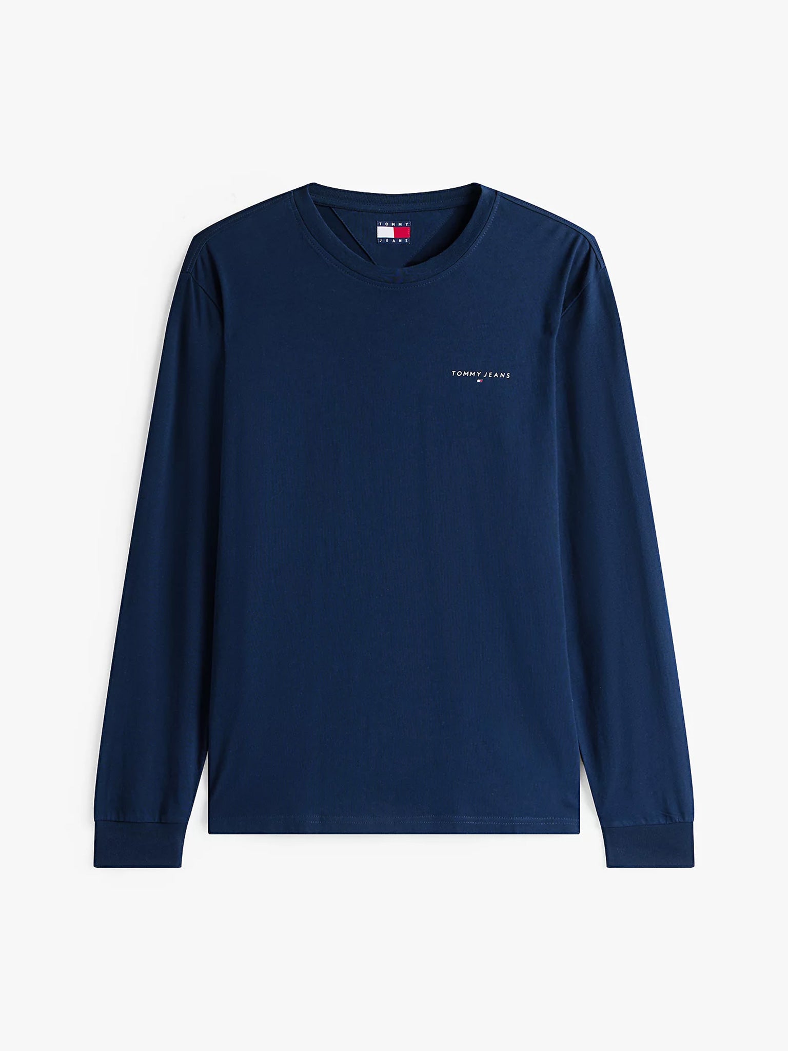 Ανδρική μπλούζα μακό TJM SLIM CHEST LINEAR LS TEE EXT DM0DM21594C1G | DM0DM21594C1G
