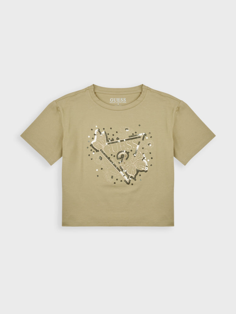 Εφηβική μπλούζα crop J5YI35K6YW4A83R | J5YI35K6YW4A83R
