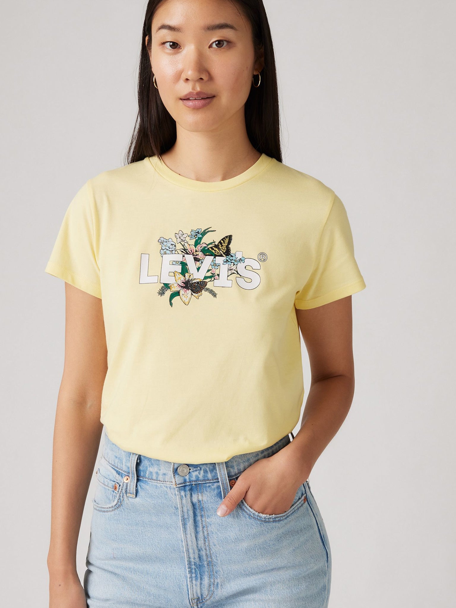 Γυναικείο t-shirt Levis the perfect tee yellows 173693019 | 173693019