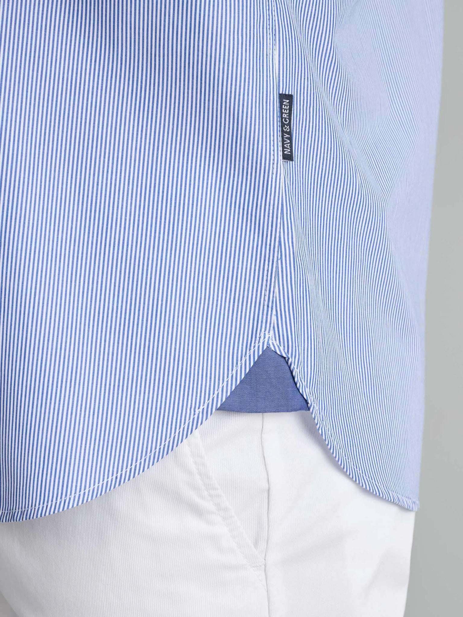 Ανδρικό πουκάμισο medium blue/white 24NG.BX177/1B.2 | 24NG.BX177/1B.2