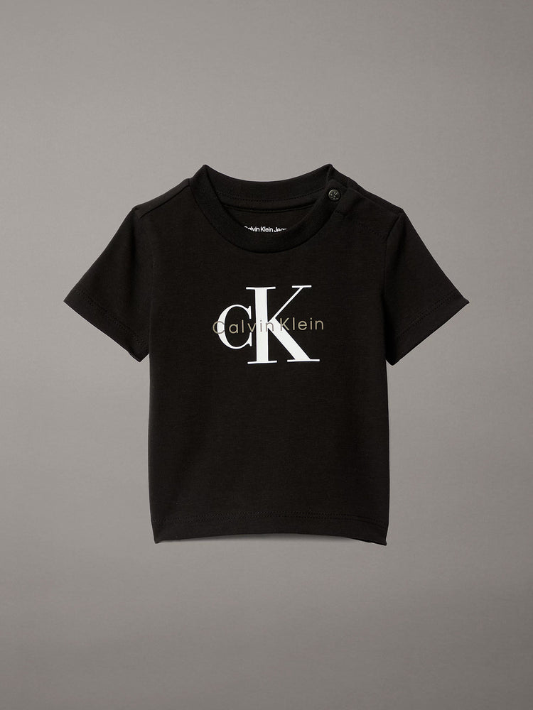 Βρεφική μπλούζα μακό MONOGRAM SS T-SHIRT IN0IN00334BEH | IN0IN00334BEH