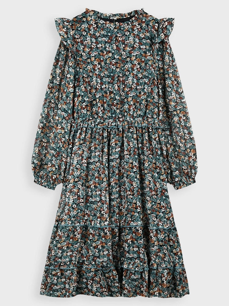 Εφηβικό φόρεμα φλοράλ | 16-123214-7