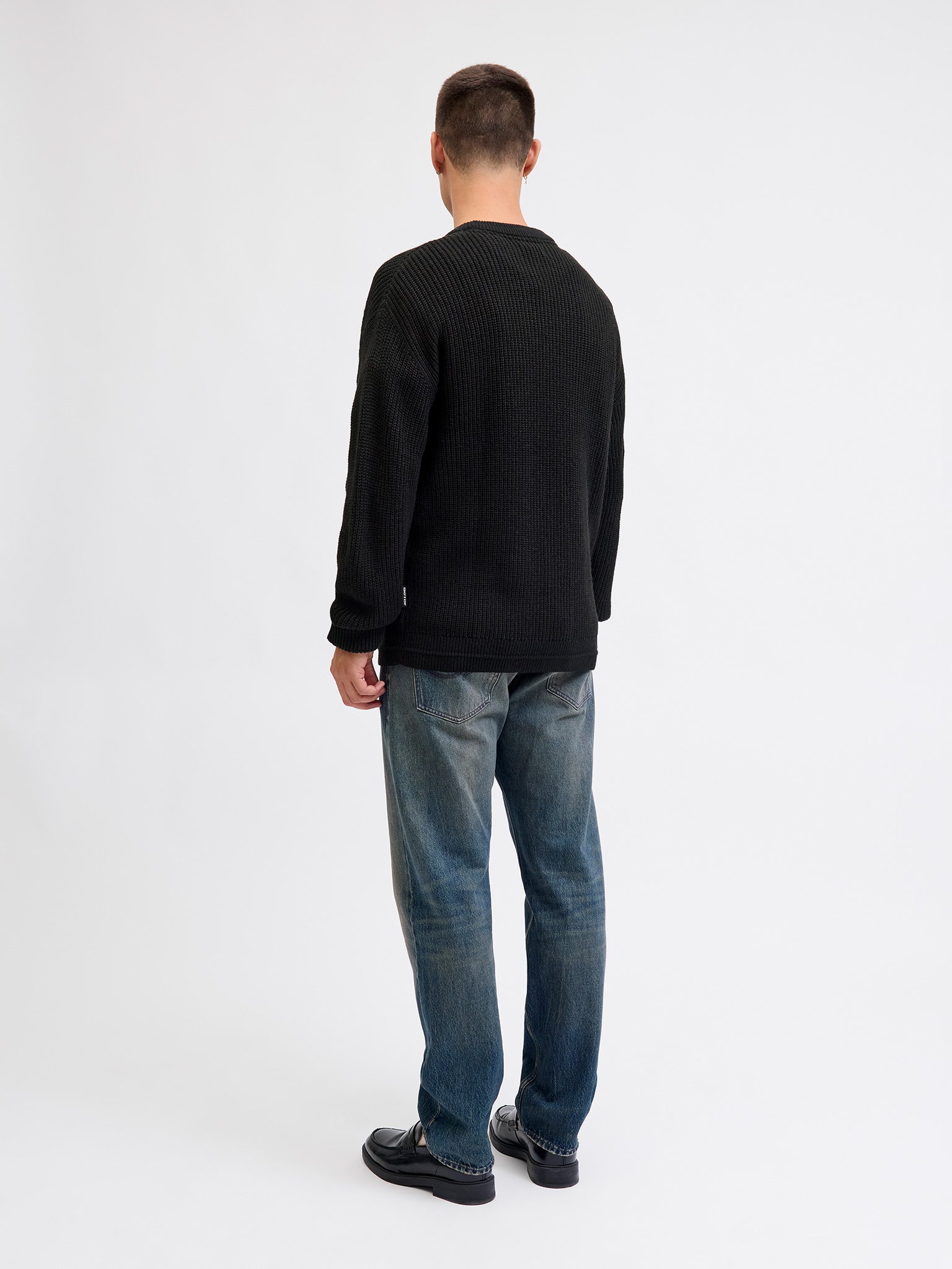 Ανδρική μπλούζα πλεκτή JJKAITO KNIT CREW NECK BF 12278922 | 12278922