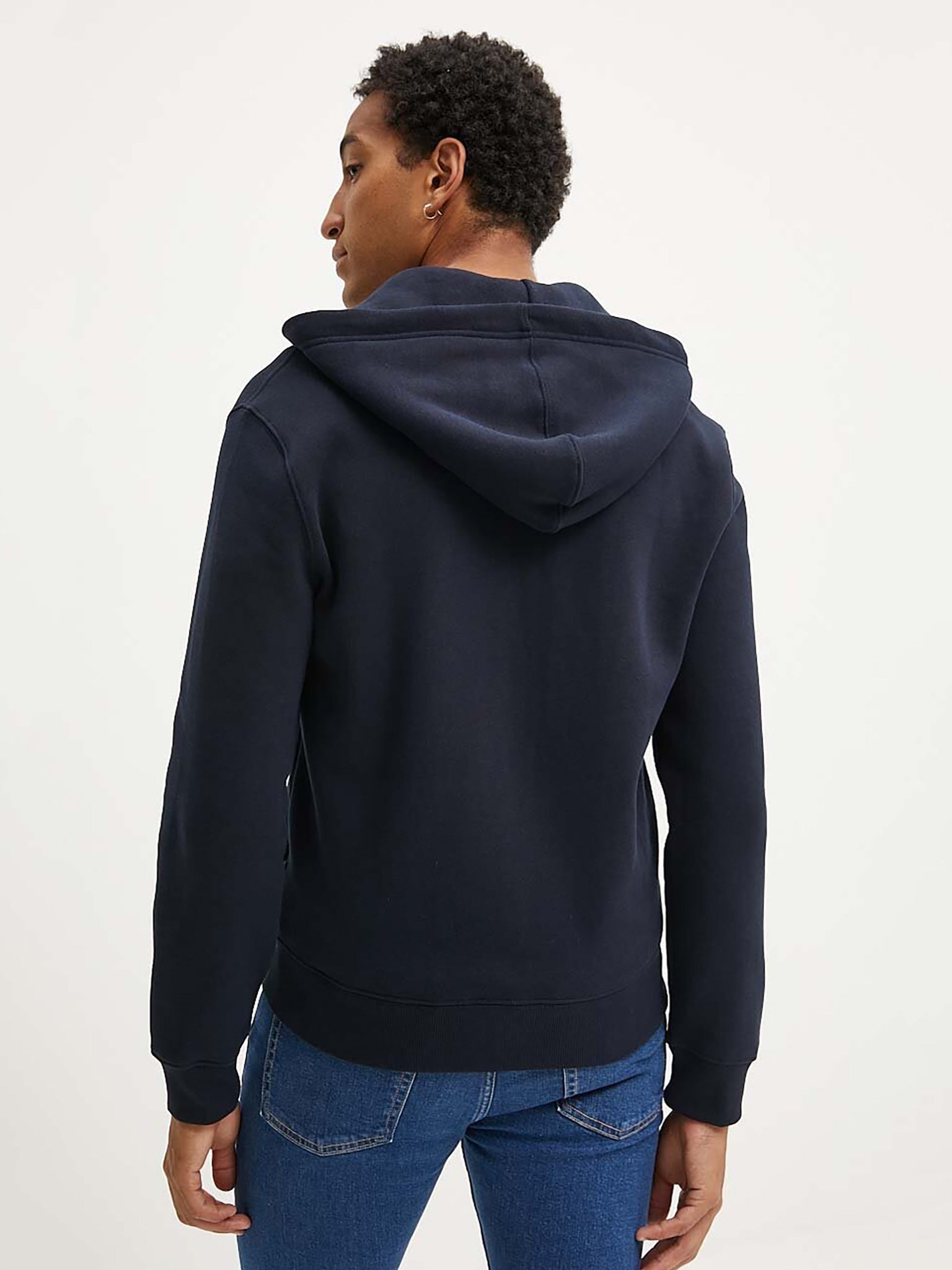 Ανδρική ζακέτα φούτερ zip hood slim M4YQ28K9V31A71W | M4YQ28K9V31A71W