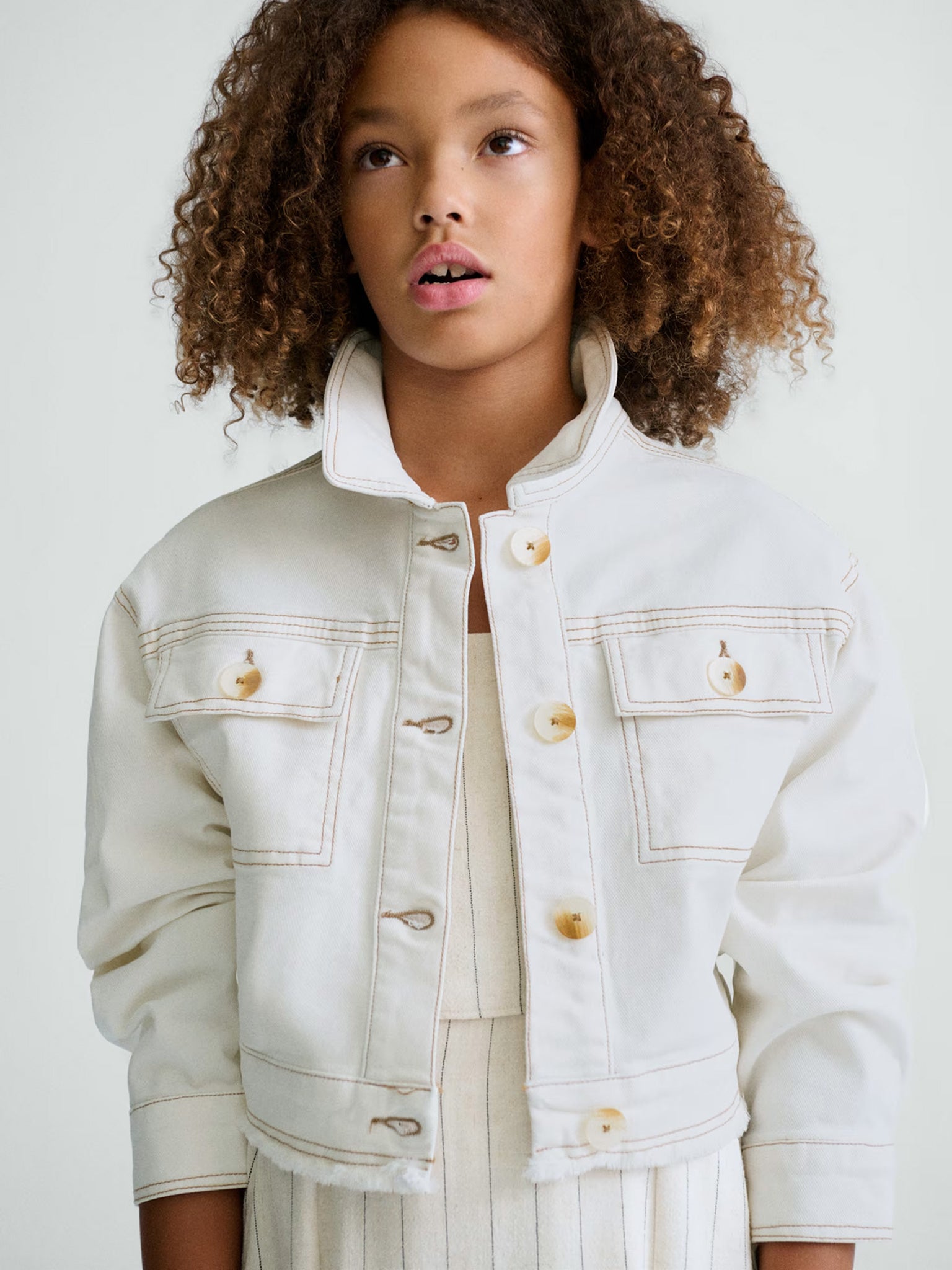 Εφηβικό τζάκετ τζιν | 26-06407-094