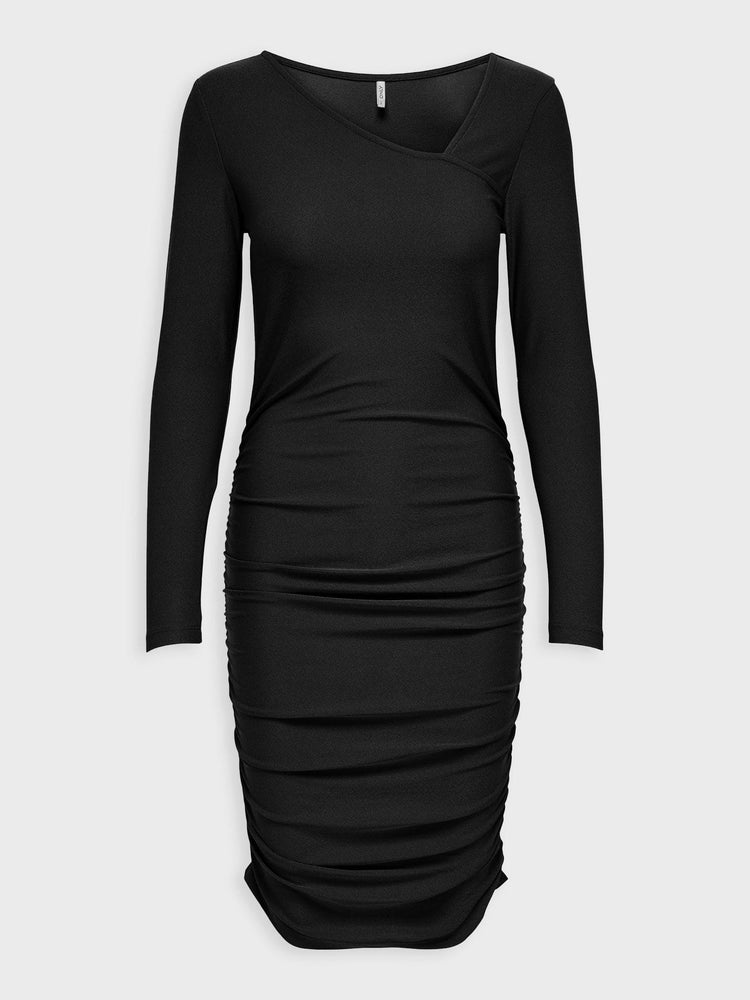 Γυναικείο φόρεμα ONLSANSA L/S ASSYMETRIC DRESS JRS 15307684 | 15307684