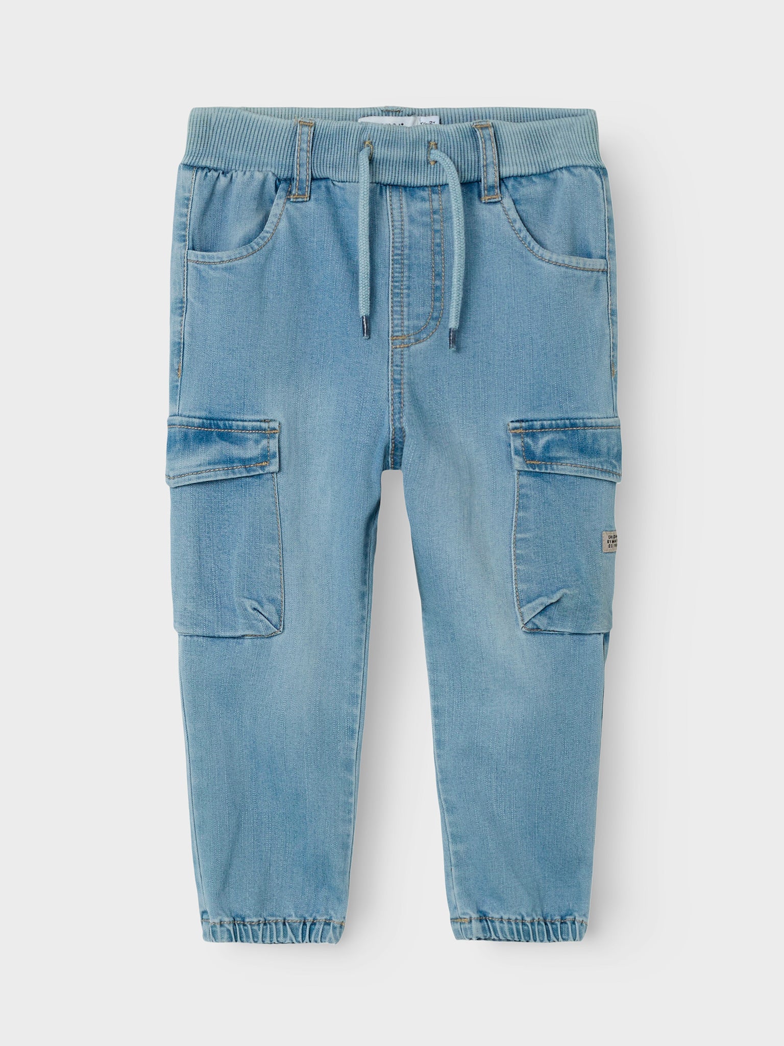 Παιδικό παντελόνι τζιν medium blue NMMBEN BAGGY R CARGO JEANS 9770-YT NOOS 13224943 | 13224943