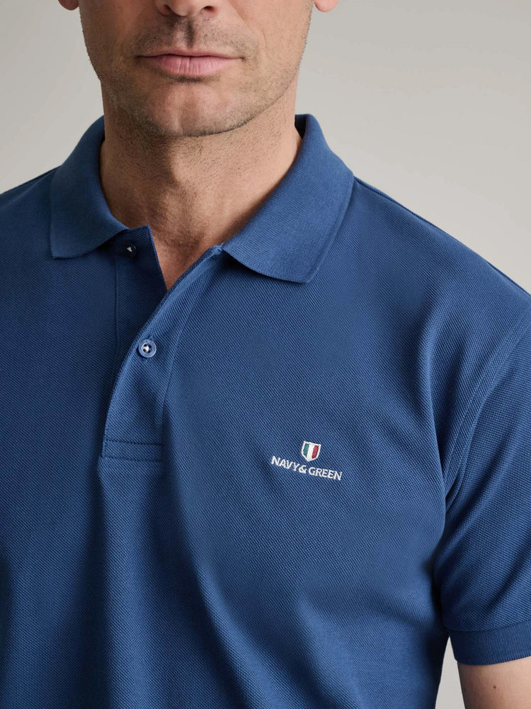 Ανδρικό polo atlantic blue 24GE.300.9 | 24GE.300.9