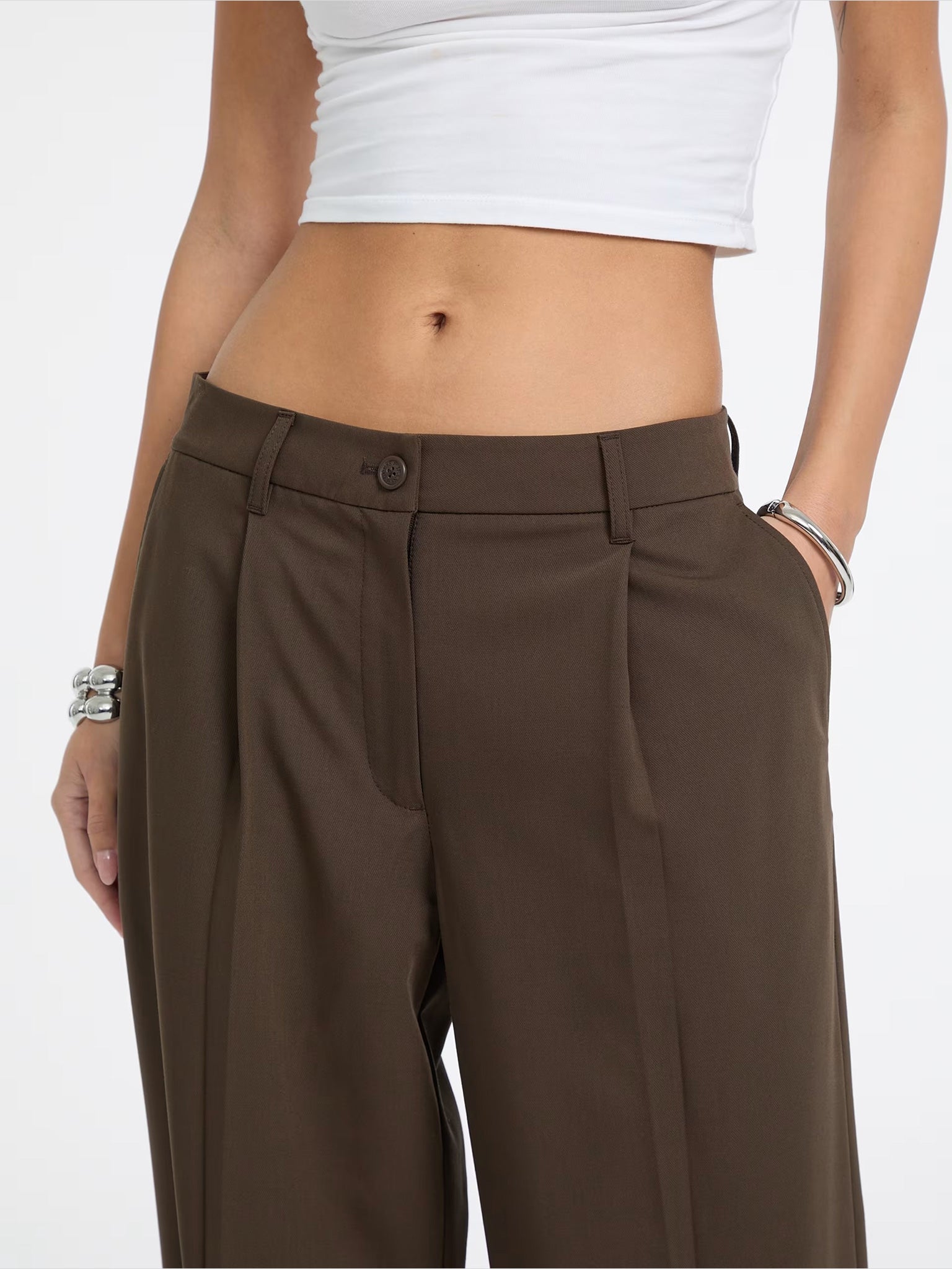 Γυναικείο παντελόνι λοξότσεπο W5BB44W4882H91T | W5BB44W4882H91T