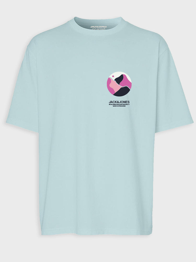 Ανδρικό t-shirt JORLAFAYETTE TEE SS CREW NECK 1 FST LN 12255640 | 12255640