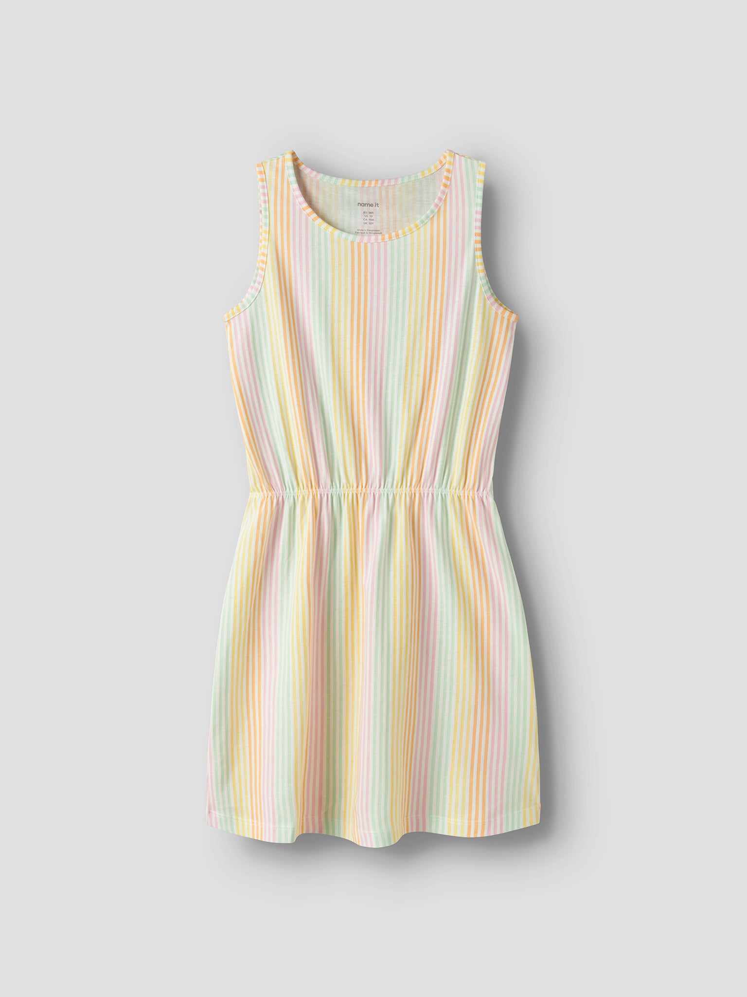 Εφηβικό φόρεμα ριγέ NKFVIGGA TANK DRESS 13230097 | 13230097