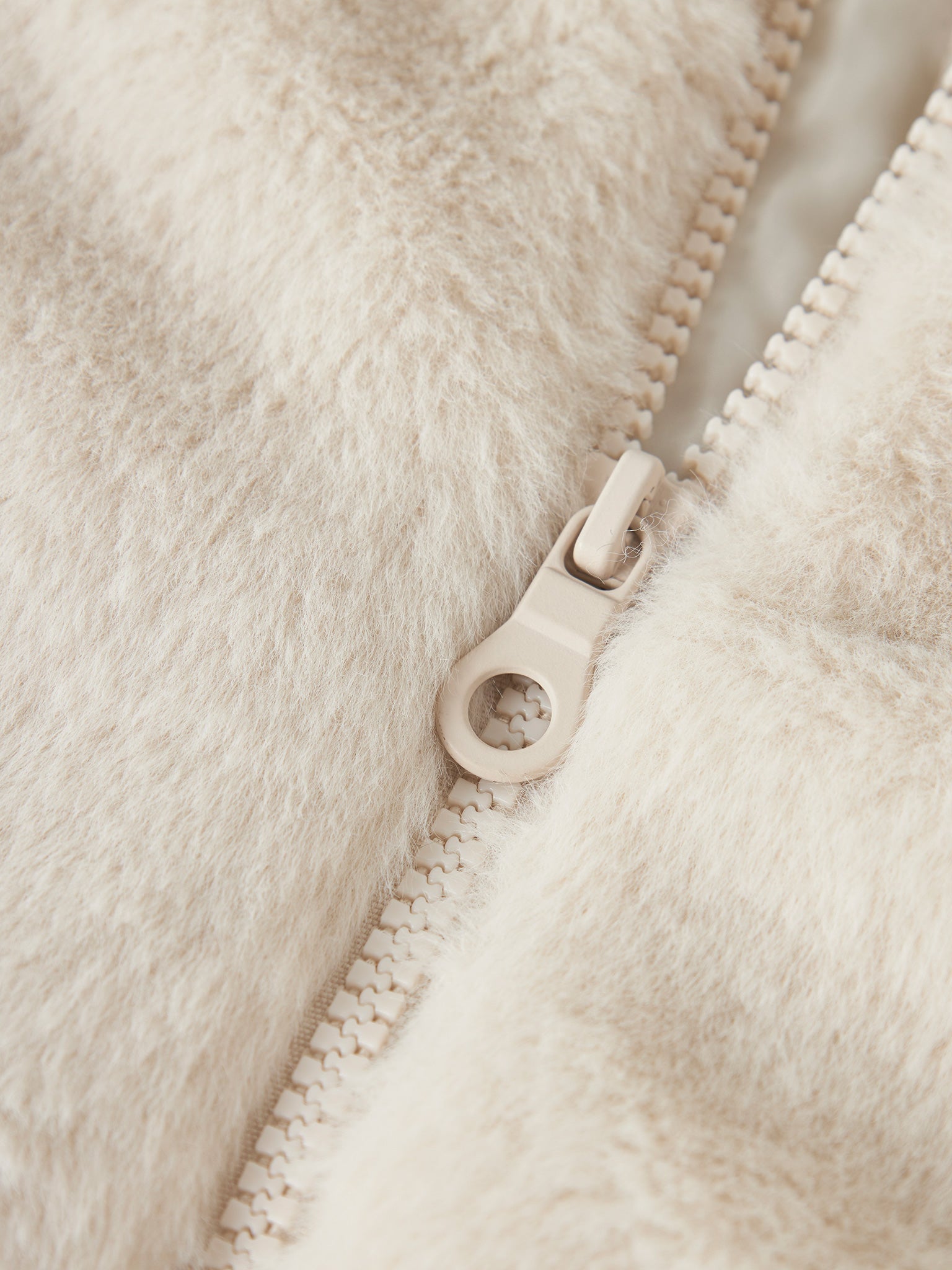 Παιδικό παλτό γούνινο NMFMILA JACKET W HOOD 13241682 | 13241682