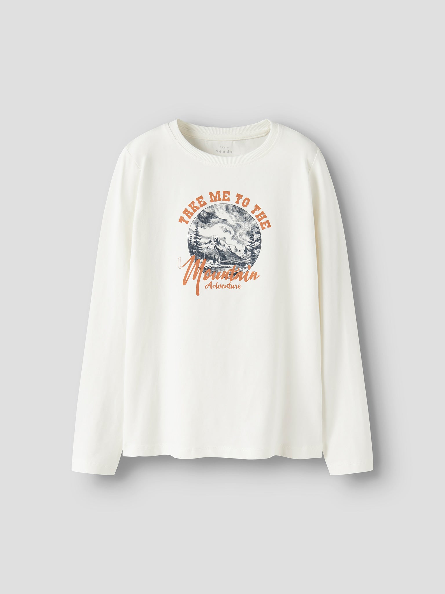 Εφηβική μπλούζα μακό mountain NKMVUX LS TOP 13224969 | 13224969