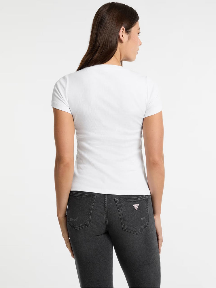 Γυναικείο t-shirt ριπ W5GP62KA0H1G011 | W5GP62KA0H1G011