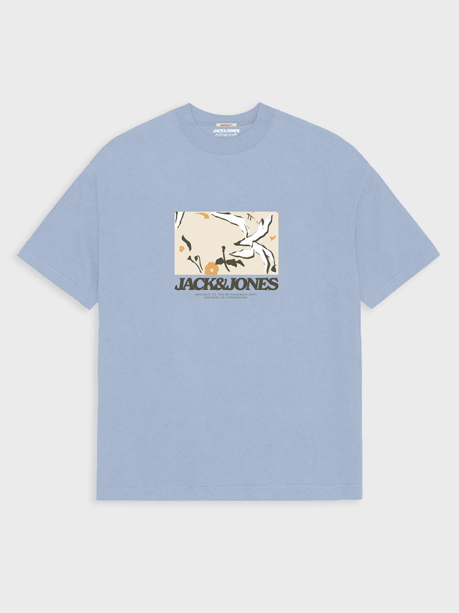 Ανδρικό t-shirt JORTAVIRA AOP TEE SS CREW NECK FST 12281811 | 12281811