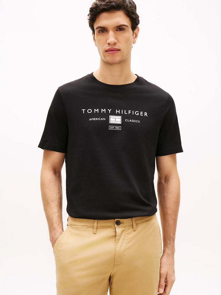 Ανδρικό t-shirt BRAND LOVE MONO STACK TEE MW0MW42365BDS | MW0MW42365BDS