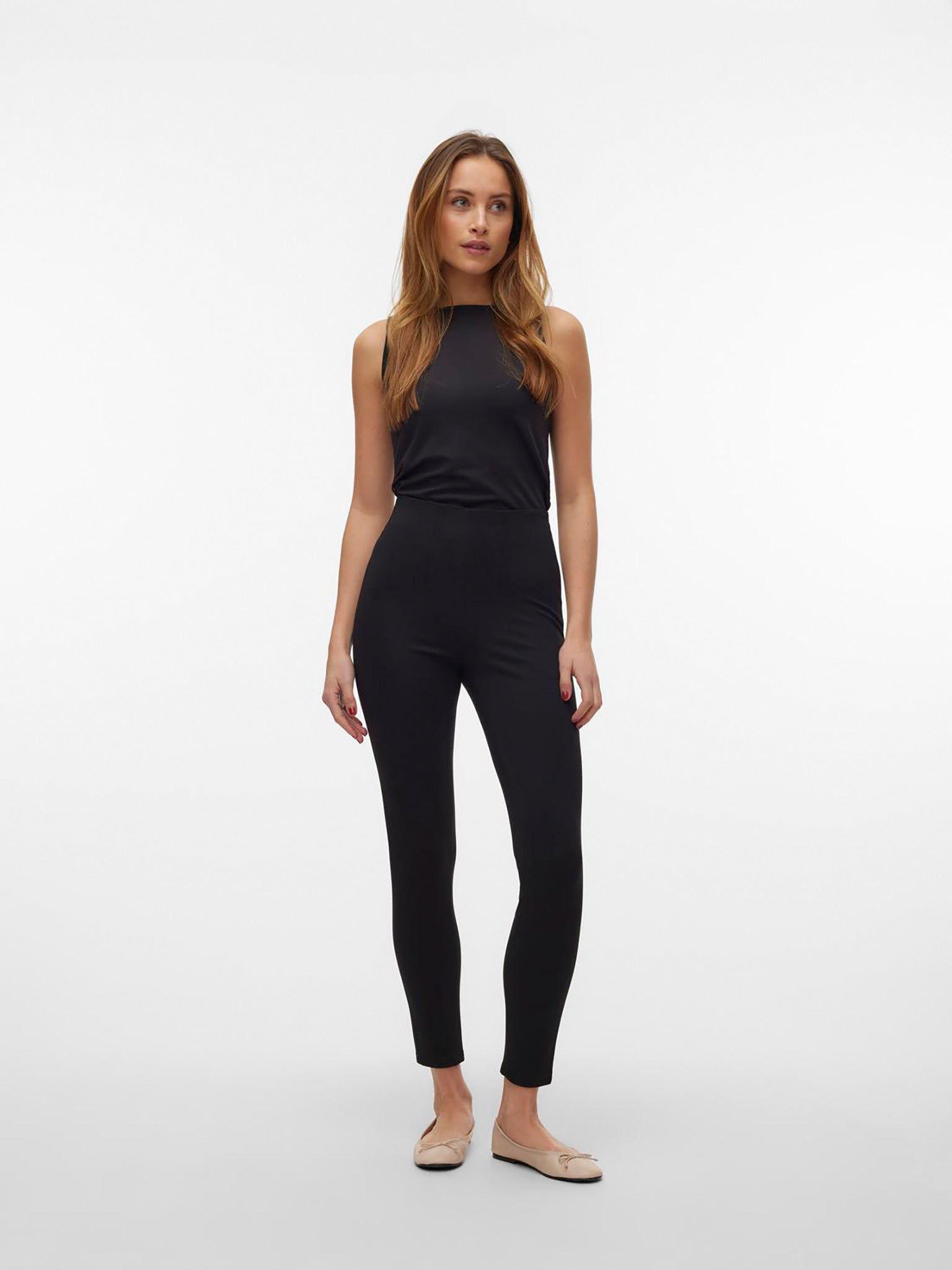 Γυναικείο κολάν VMAUGUSTA HR SLIM PANT 10293337 | 10293337