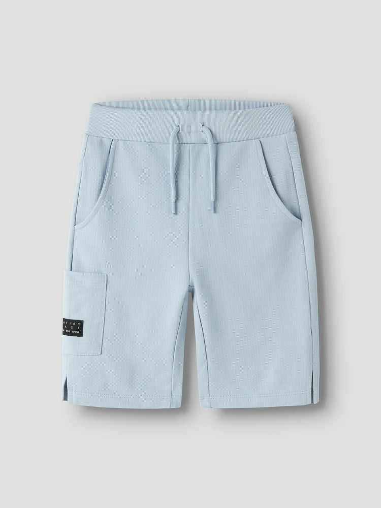 Εφηβική βερμούδα πικέ NKMVIVASSE LONG SWE SHORTS 13230041 | 13230041