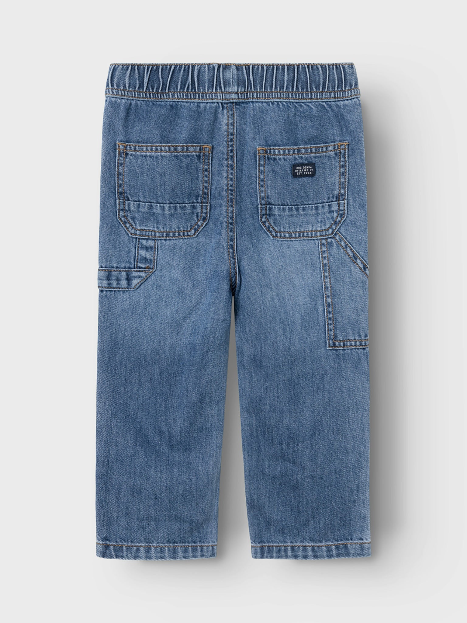 Παιδικό παντελόντι τζιν Dark Blue NMMRYAN JOG JEANS 9900-BY NOOS 13230818 | 13230818