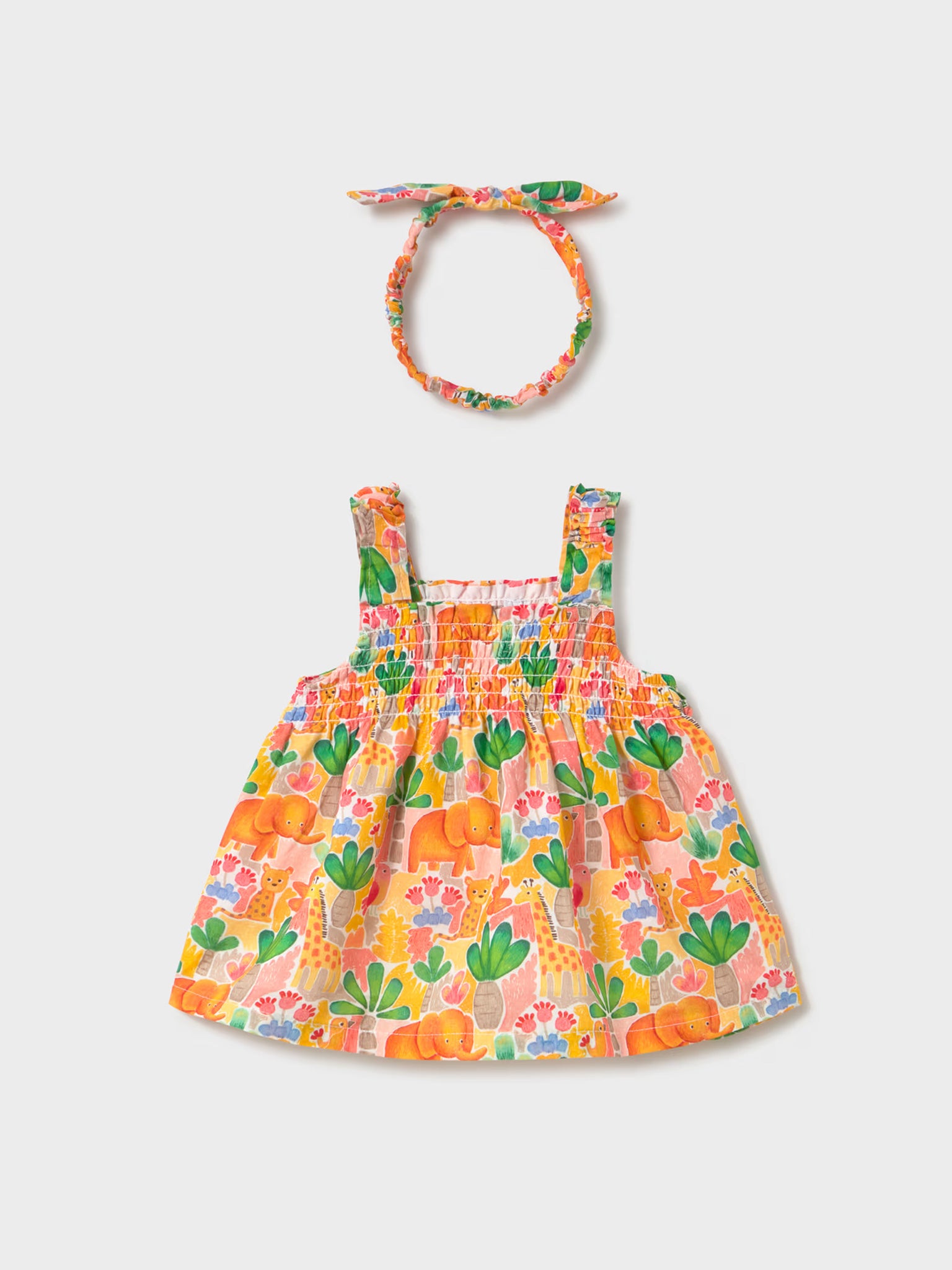 Βρεφικό φόρεμα με κορδέλα | 26-01818-036