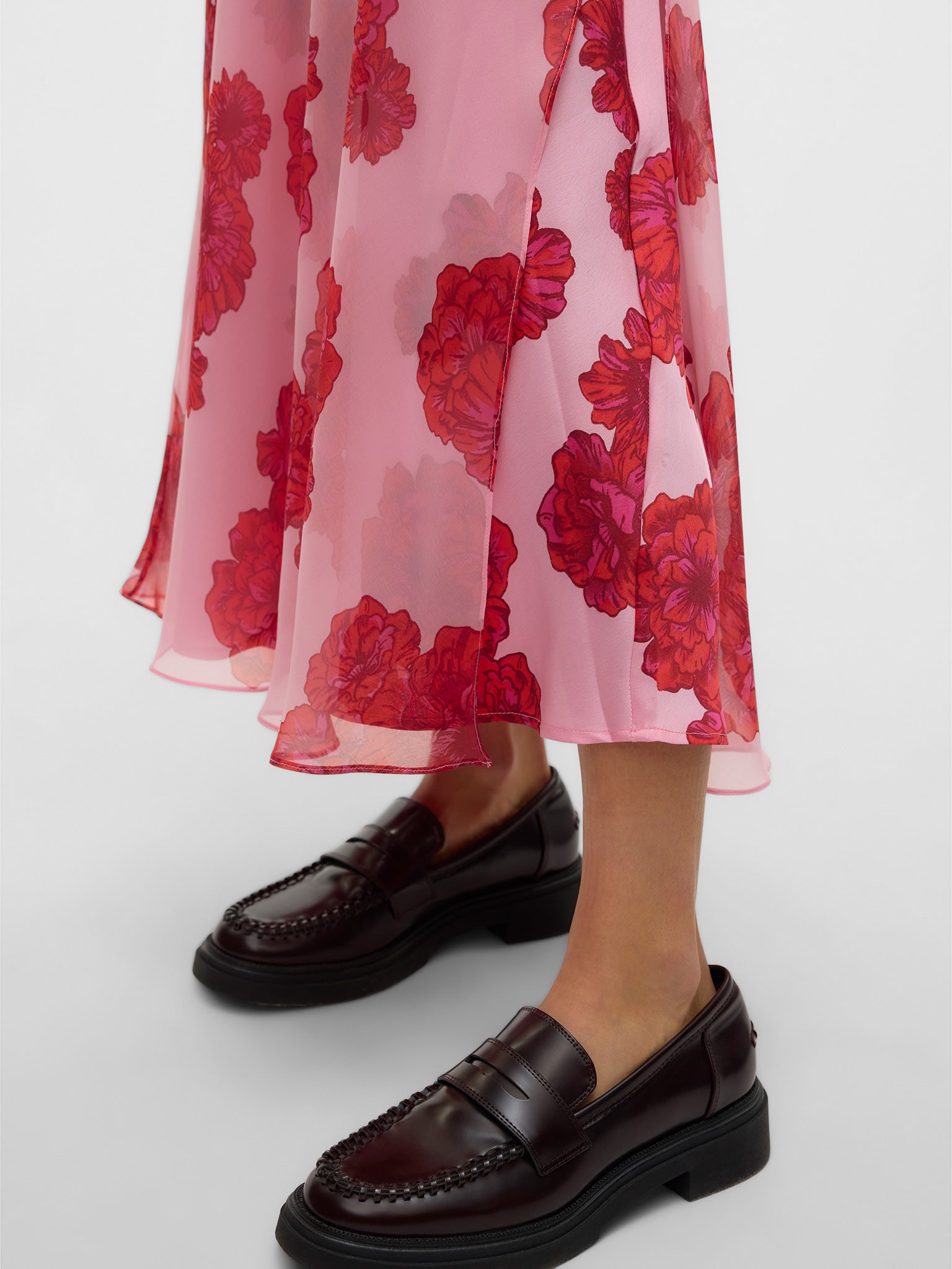 Γυναικεία φούστα maxi VMTHILDA TEORA HW ANKLE SKIRT WVN 10327966 | 10327966