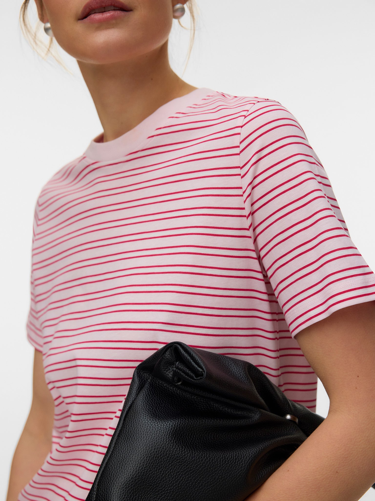 Γυναικείο t-shirt VMPAULINA STRIPE SS T-SHIRT JRS NOOS 10336075 | 10336075