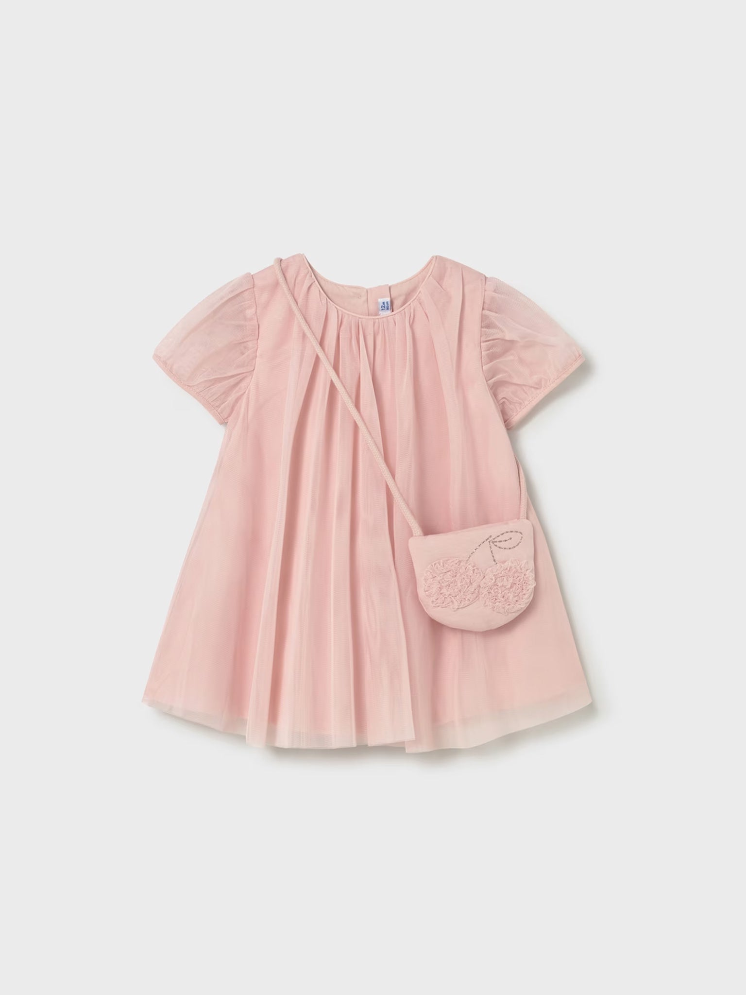 Βρεφικό φόρεμα τούλι με τσάντα | 26-01917-046