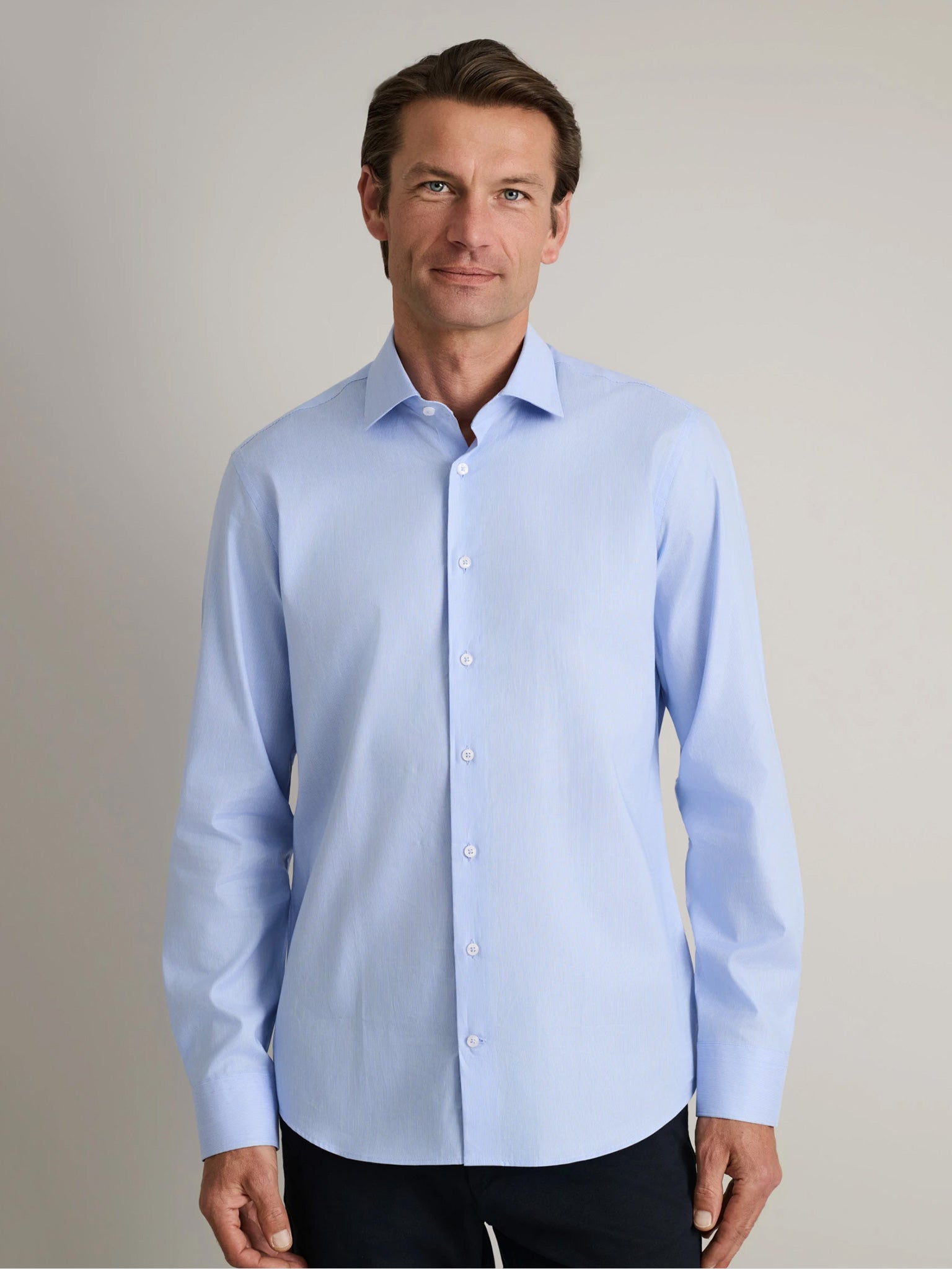 Ανδρικό πουκάμισο deep sky blue 24NG.B386/NGM | 24NG.B386/NGM