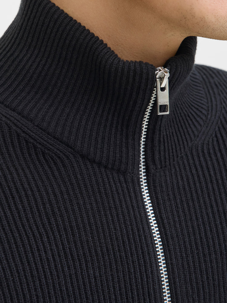 Ανδρική ζακέτα πλεκτή JJEPERFECT KNIT ZIP CARDIGAN 12279409 | 12279409