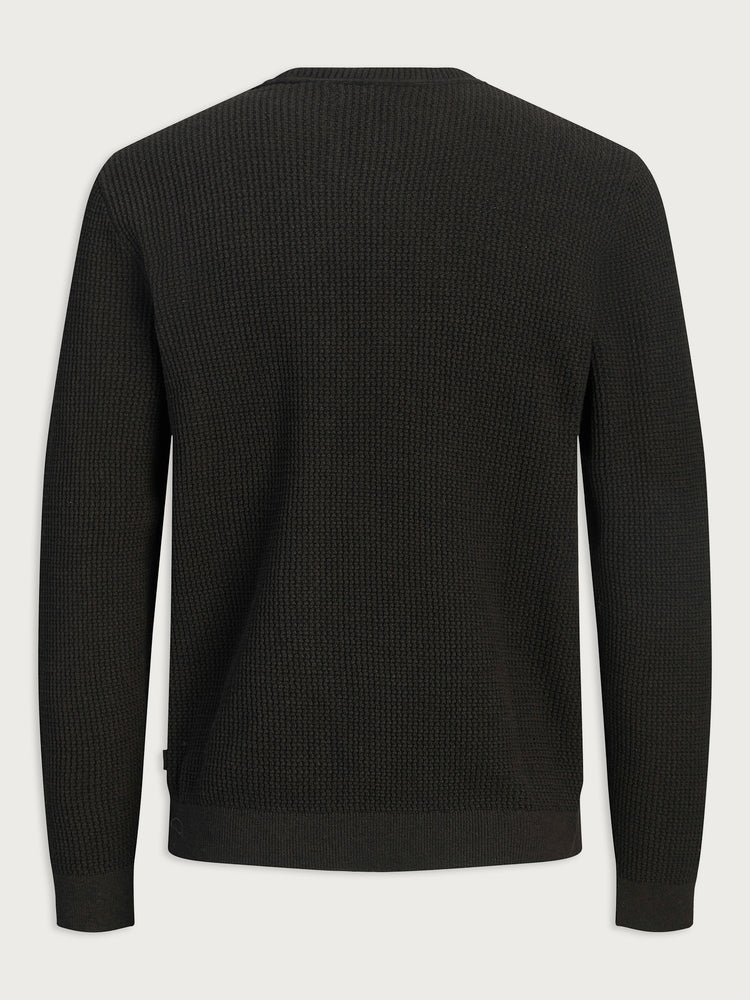 Ανδρική μπλούζα πλεκτή JPRBLUSTANLEY KNIT CREW NECK 12305682 | 12305682