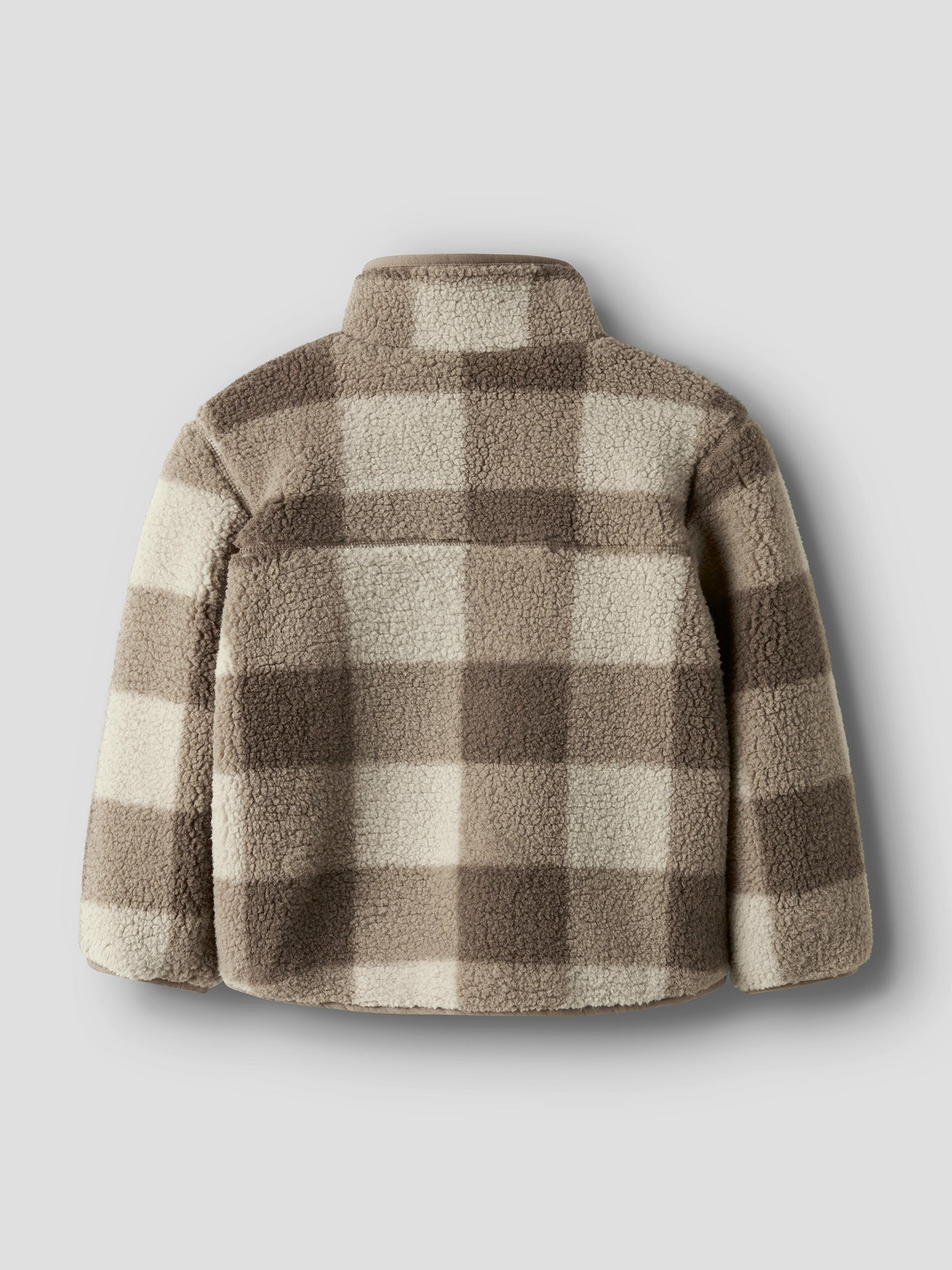 Παιδικό τζάκετ καρό NMMMONICO SHERPA JACKET CHECK 13250736 | 13250736