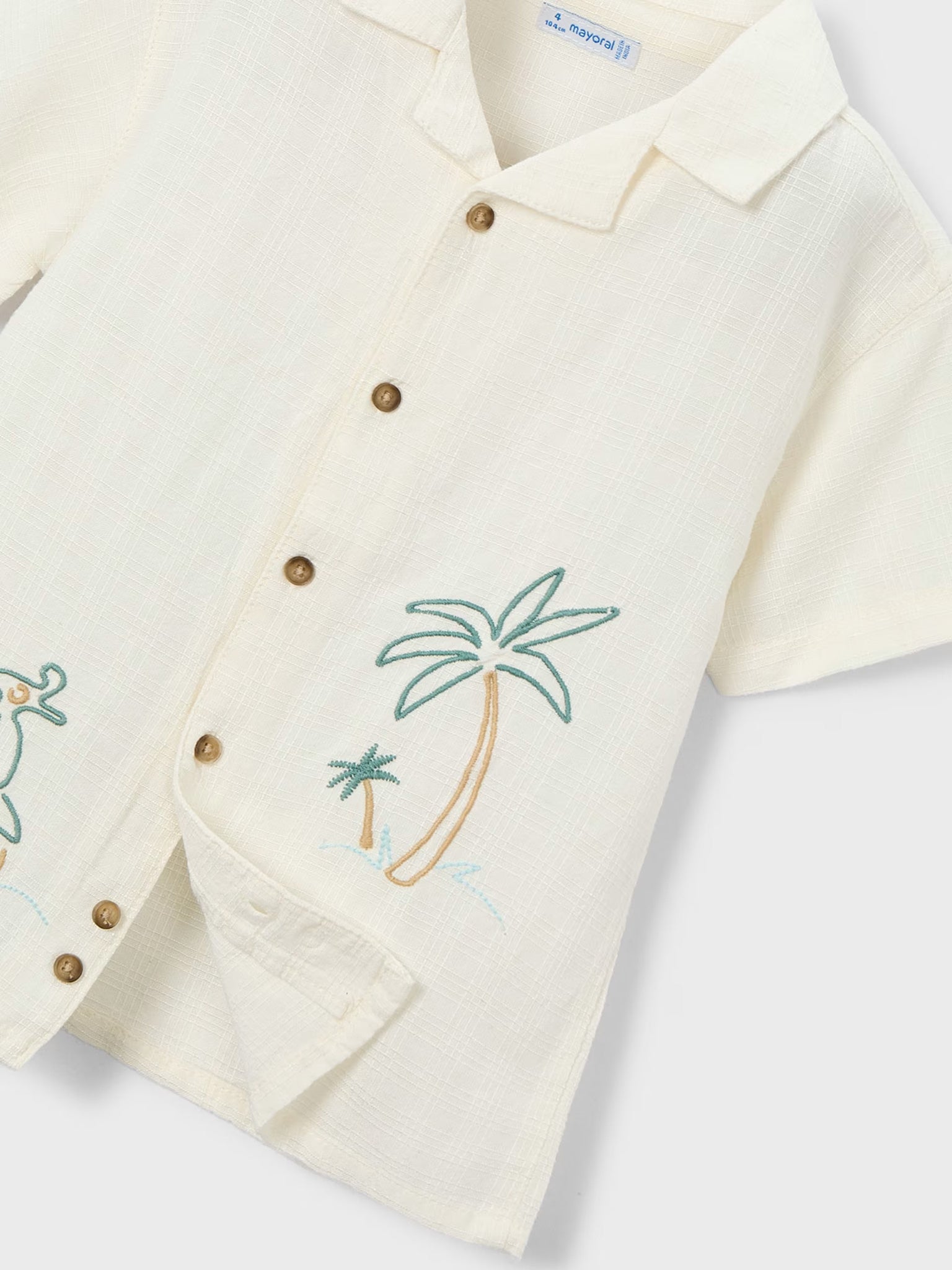 Παιδικό πουκάμισο με κέντημα | 26-03114-022