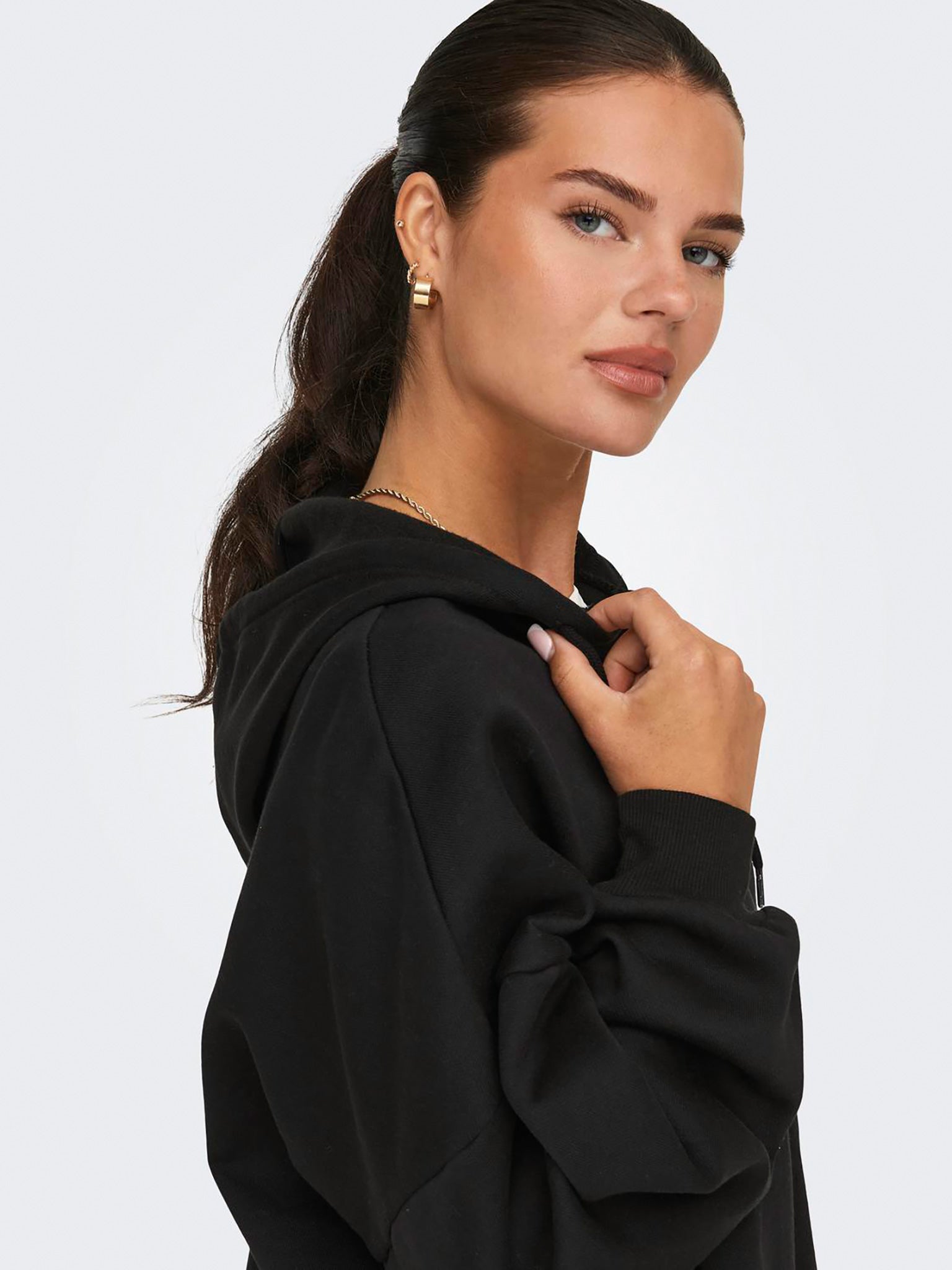 Γυναικεία ζακέτα φούτερ ONLDAZE L/S OVERSIZE ZIP HOOD SWT 15335180 | 15335180