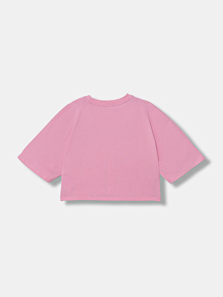 Εφηβική μπλούζα crop J6RI11KCNQ4A61T | J6RI11KCNQ4A61T