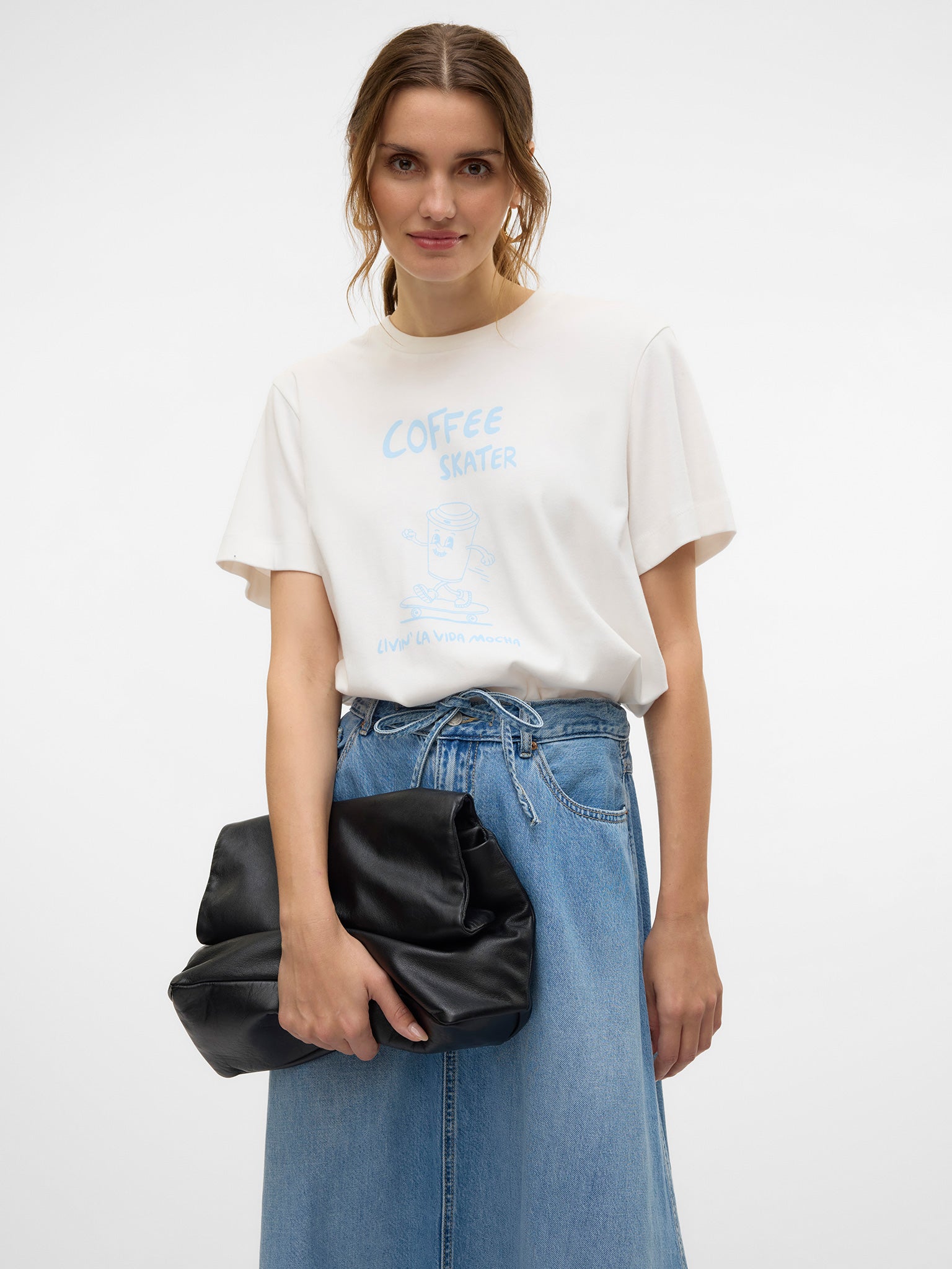 Γυναικείο t-shirt Coffee skater VMSONYA METTE SS TOP BOX JRS 10325317 | 10325317